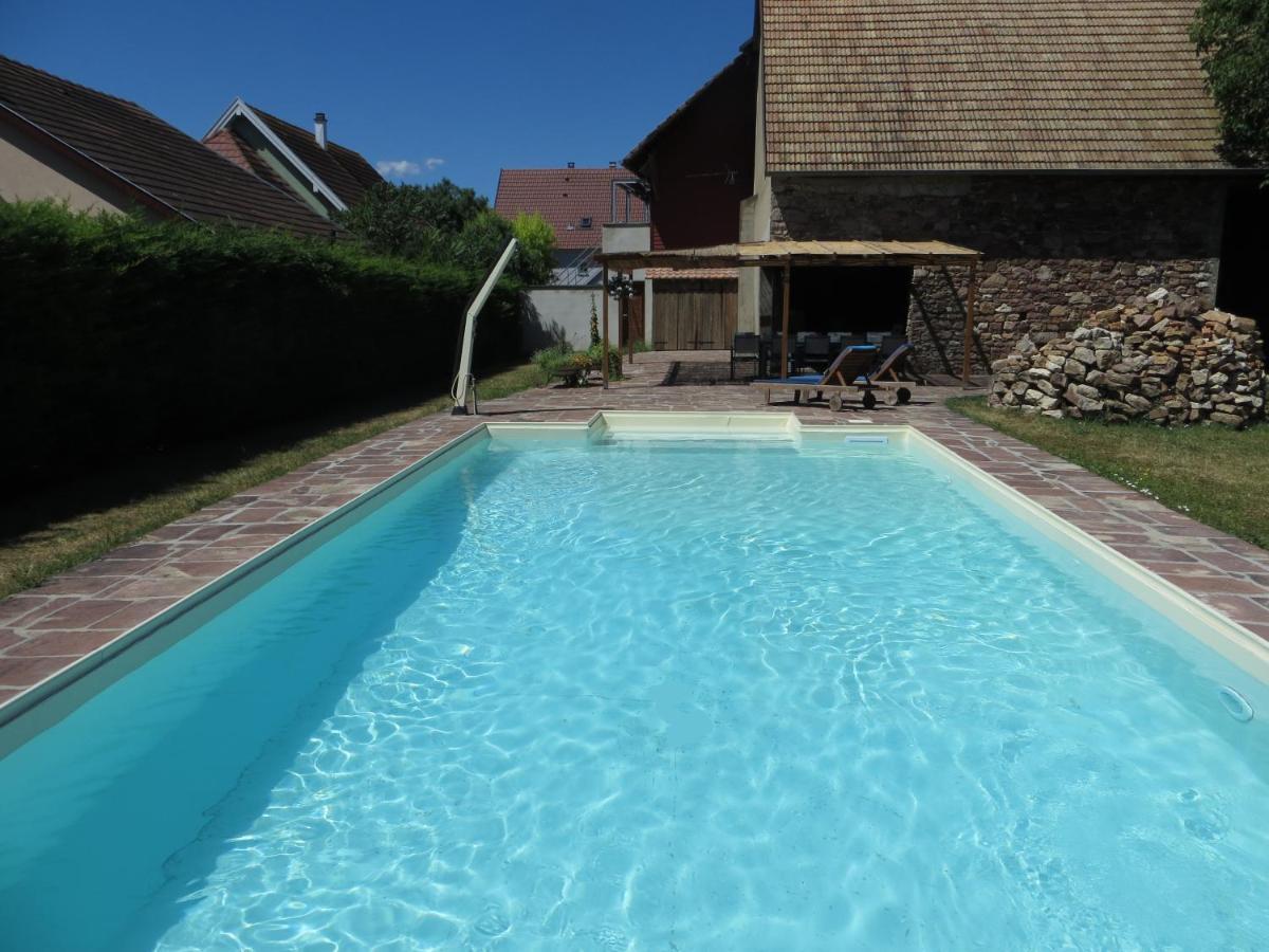 Apartmán Le 128, Duplex Alsacien 10 Personnes, Piscine Horbourg Exteriér fotografie