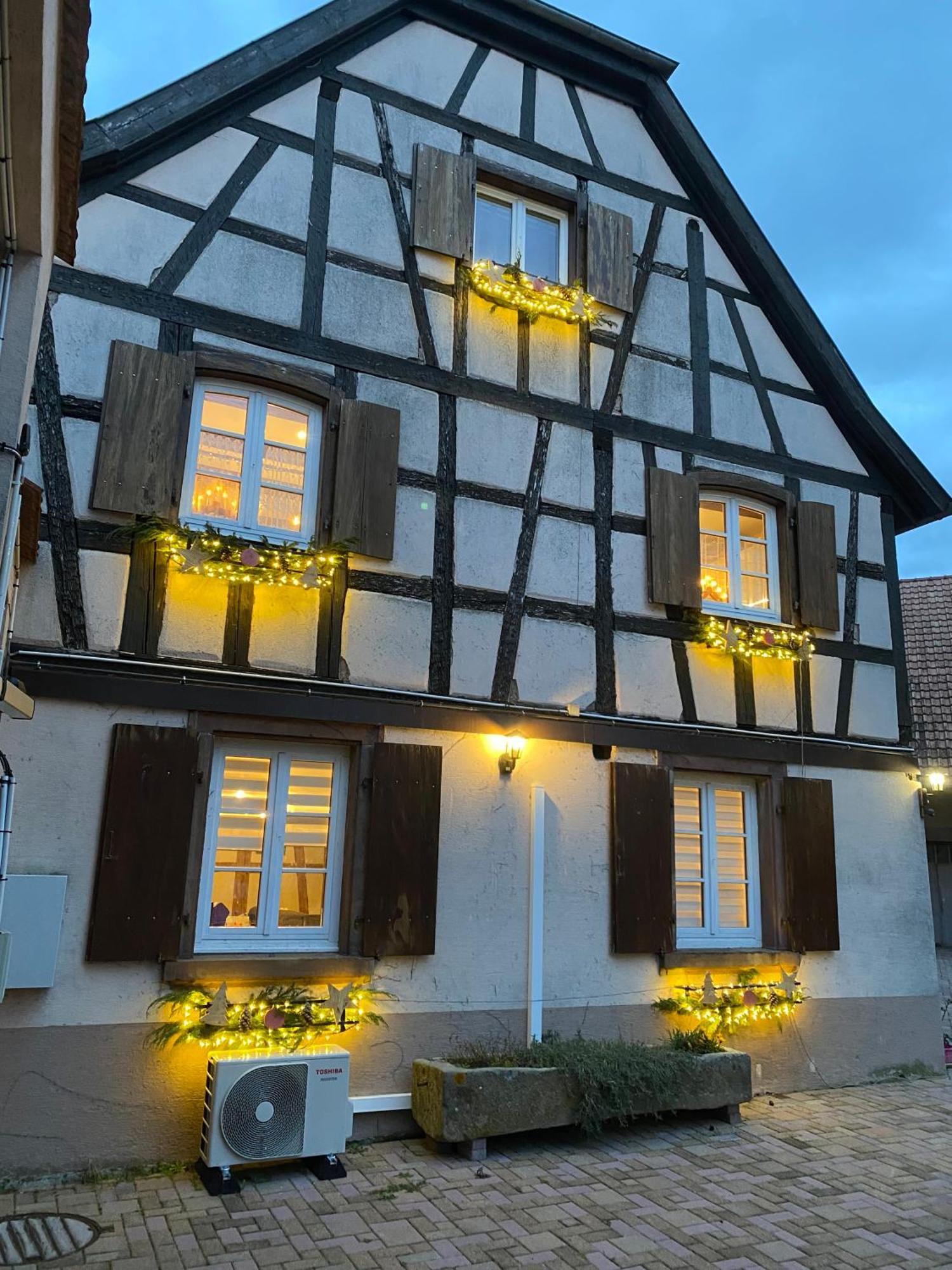 Apartmán Le 128, Duplex Alsacien 10 Personnes, Piscine Horbourg Exteriér fotografie